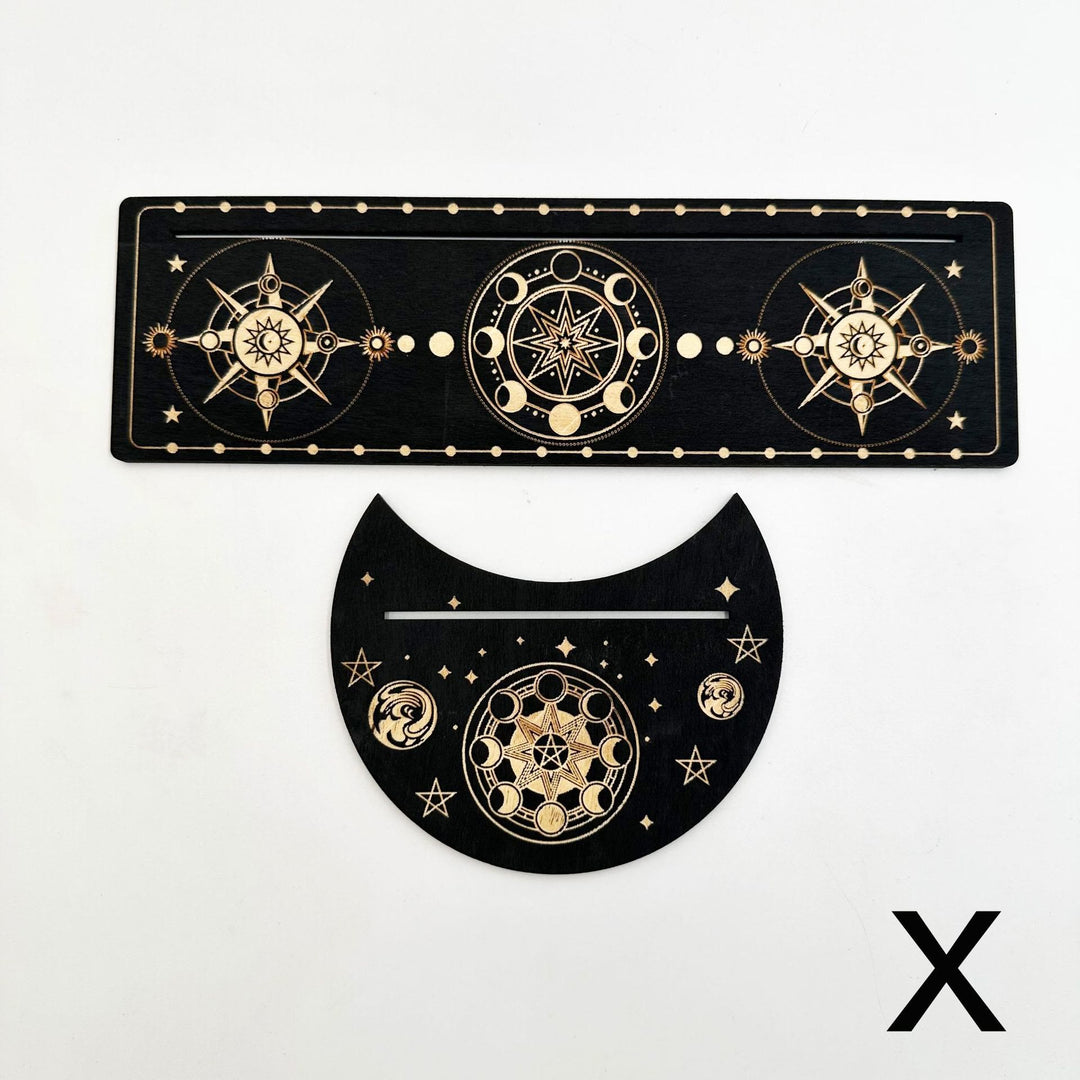 Olivenorma Wooden Moon Phase Tarot Card Stand Holder - image 7