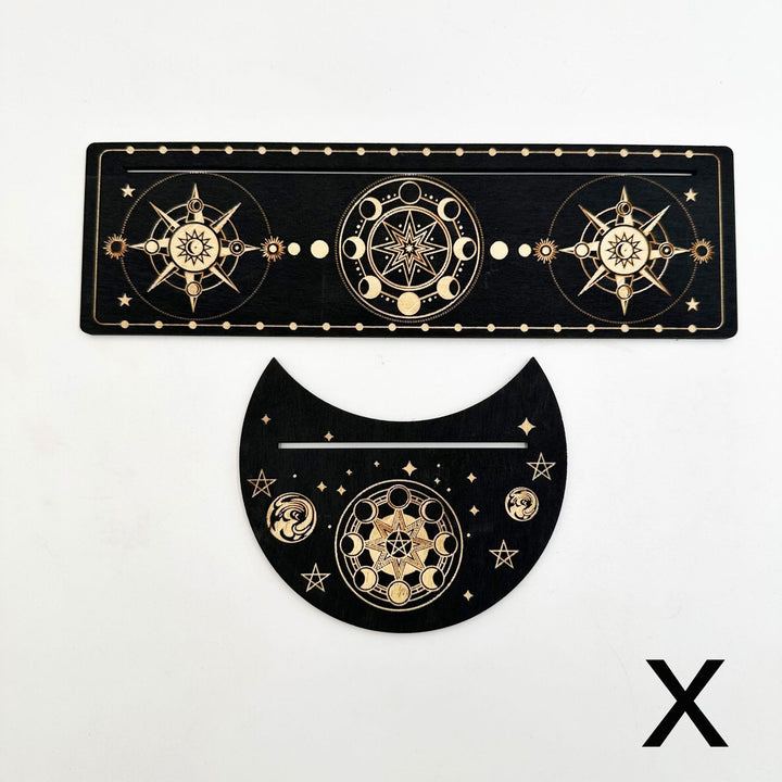 Olivenorma Wooden Moon Phase Tarot Card Stand Holder - image 7
