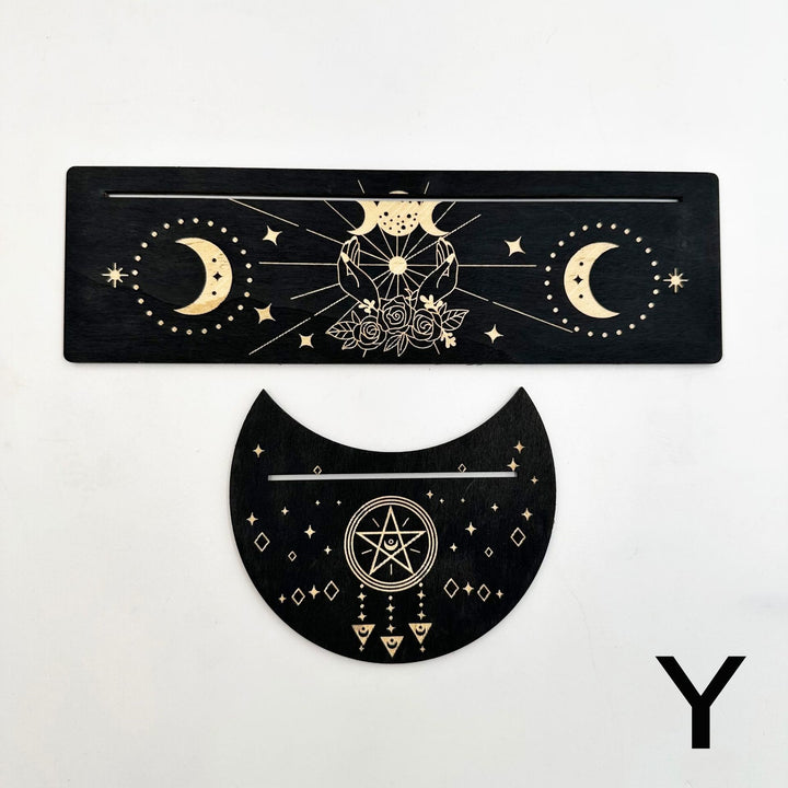 Olivenorma Wooden Moon Phase Tarot Card Stand Holder - image 9