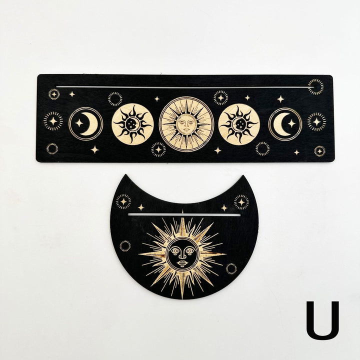 Olivenorma Wooden Moon Phase Tarot Card Stand Holder - image 3