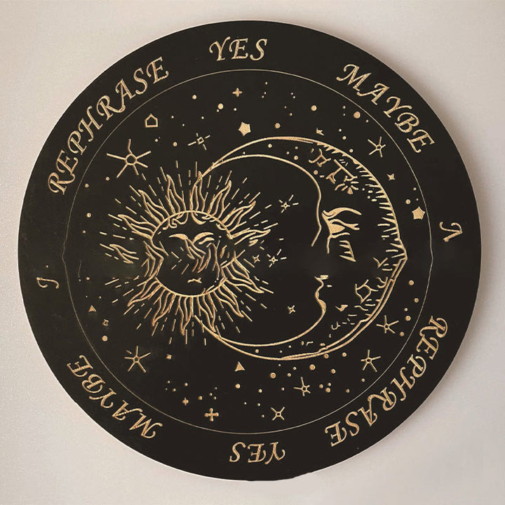 Olivenorma Talking Board Pendulum Bowsing Divination Board - Round Board - Style #6 - image 6