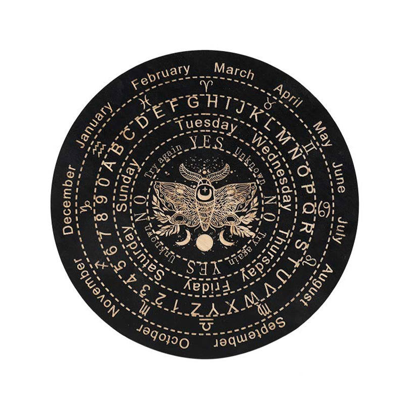 Olivenorma Talking Board Pendulum Bowsing Divination Board - Round Board - Style #1 - image 1