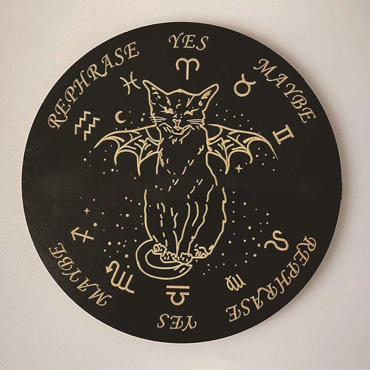 Olivenorma Talking Board Pendulum Bowsing Divination Board - Round Board - Style #5 - image 5