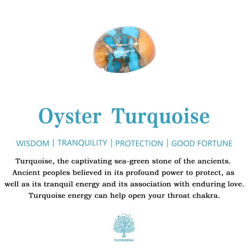 Olivenorma Amazonite Oyster Turquoise Braided Multi-layer Bracelet - image 6