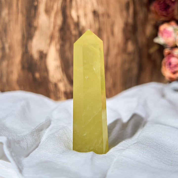 Olivenorma Natural Citrine Obelisk Tower Healing Crystal Wands - image 3