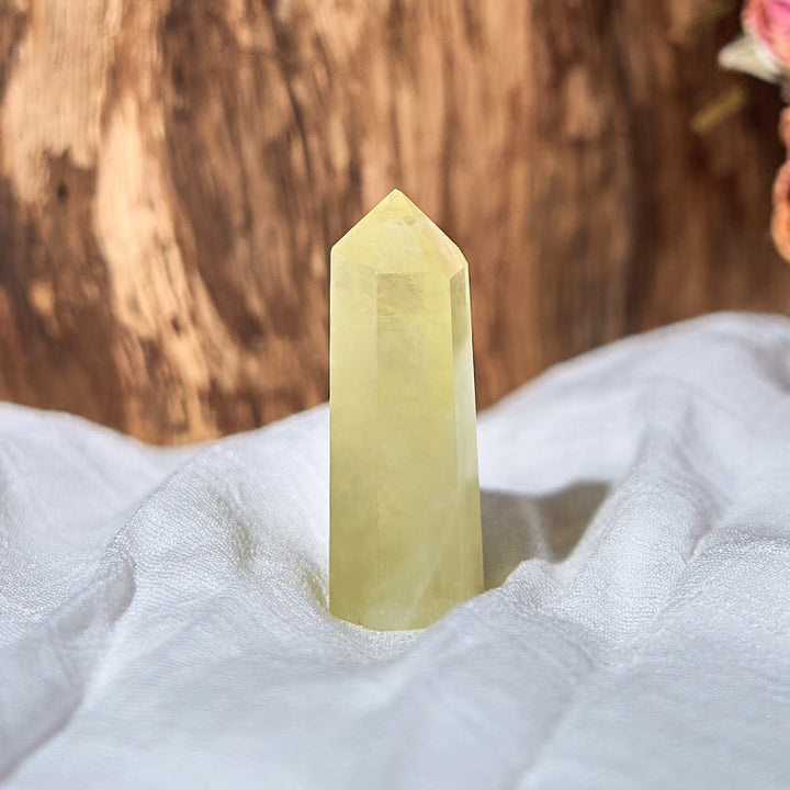 Olivenorma Natural Citrine Obelisk Tower Healing Crystal Wands - image 1