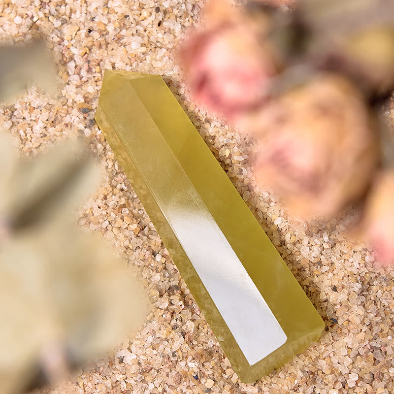 Olivenorma Natural Citrine Obelisk Tower Healing Crystal Wands - image 8