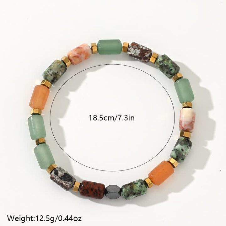 Olivenorma Natural Five Types Crystal Beads Bracelet - image 4