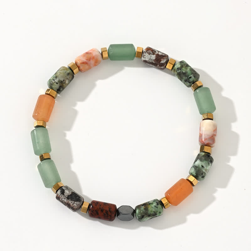 Olivenorma Natural Five Types Crystal Beads Bracelet - image 3