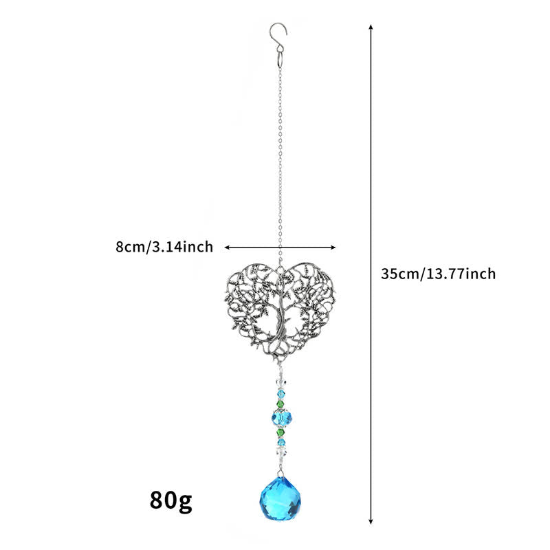 Olivenorma Tree of Life Iron Art Suncatcher Wind Chime - image 9