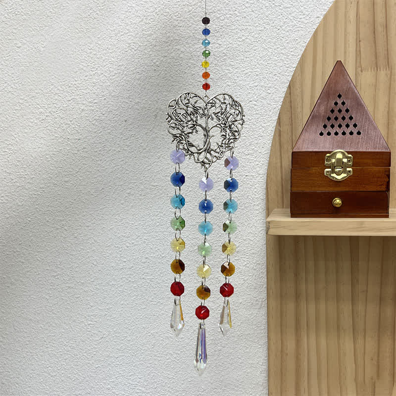 Olivenorma Tree of Life Iron Art Suncatcher Wind Chime - image 14