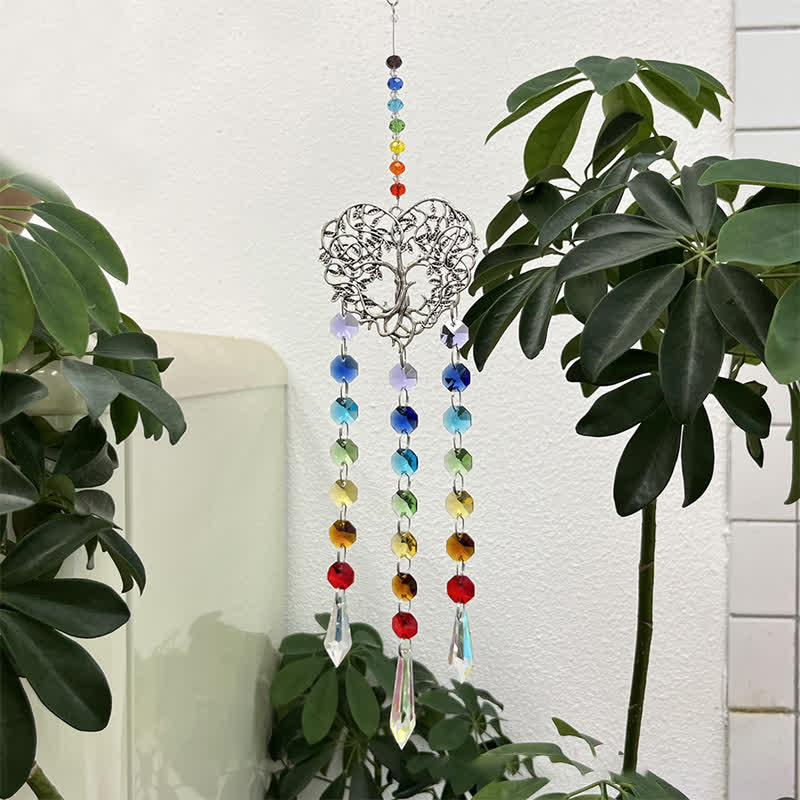 Olivenorma Tree of Life Iron Art Suncatcher Wind Chime - image 15