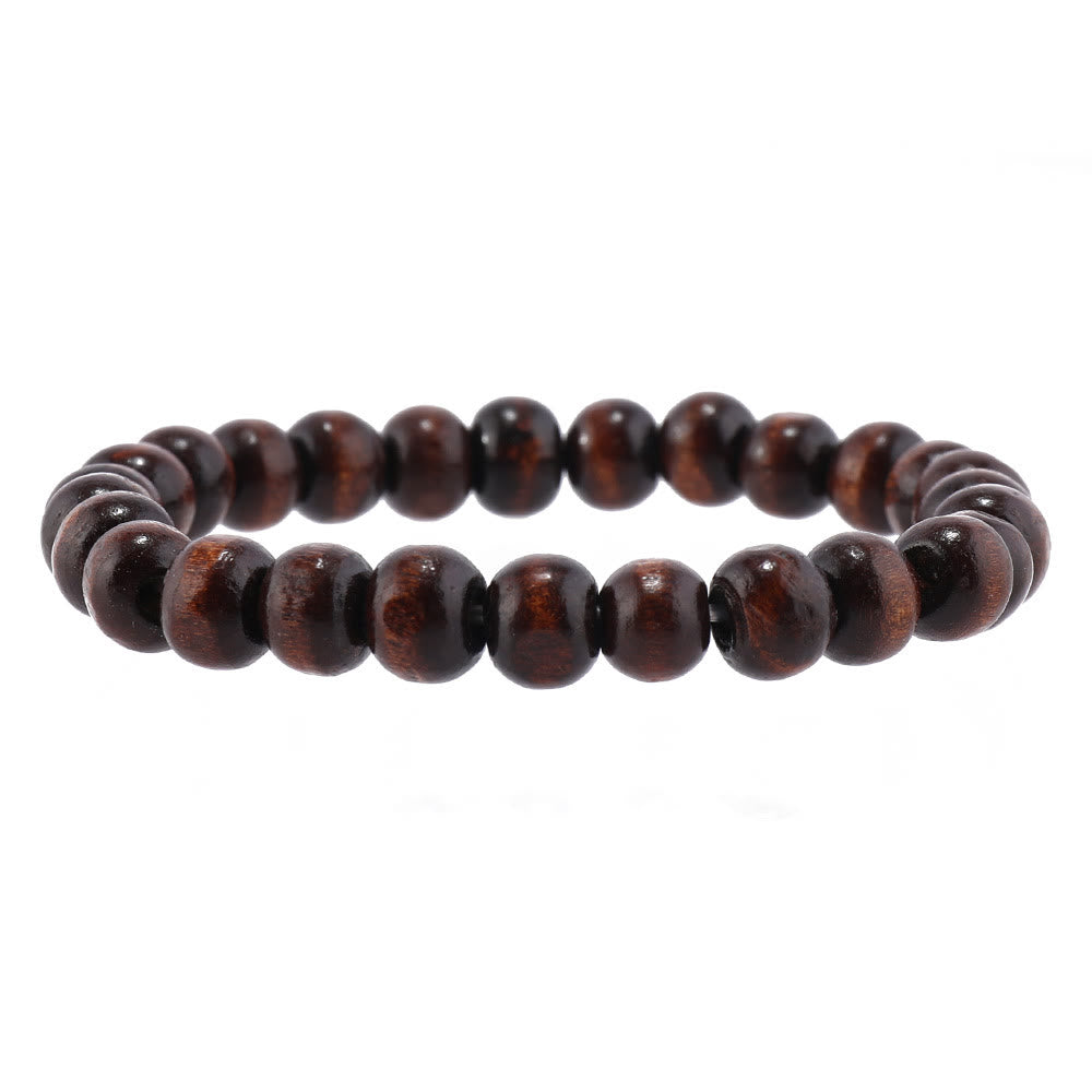 Olivenorma Multi-Layer Turkish Evil Eye Gemstone Leather Bracelet Set - image 6