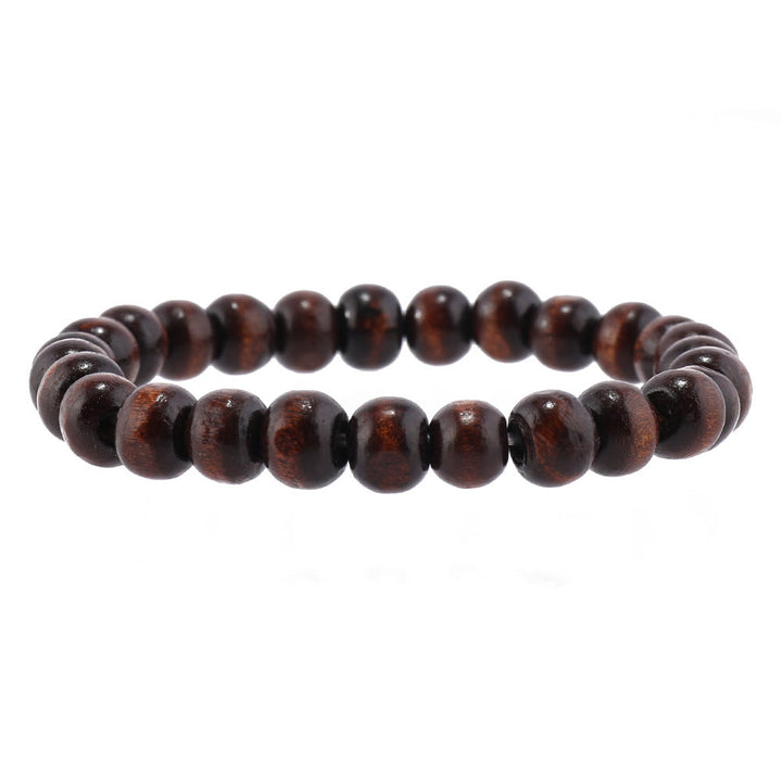 Olivenorma Multi-Layer Turkish Evil Eye Gemstone Leather Bracelet Set - image 6