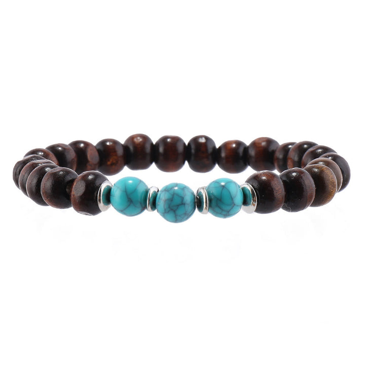 Olivenorma 5Pcs Evil Eye Turquoise Protection Beaded Bracelet Set - image 8