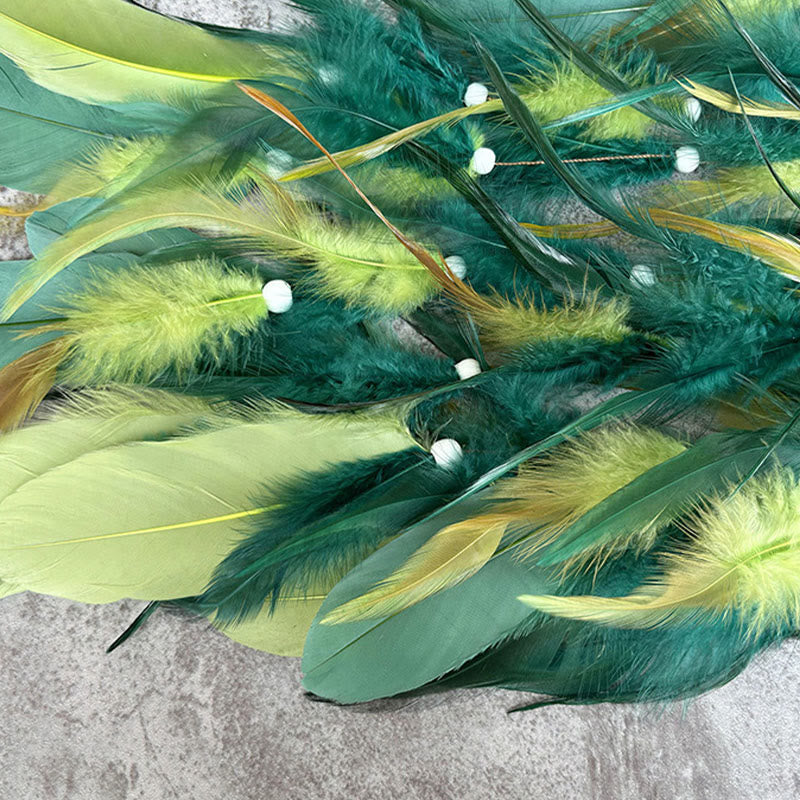 Olivenorma Wall Decoration Natural Rattan Gemstone Dream Catcher - image 6