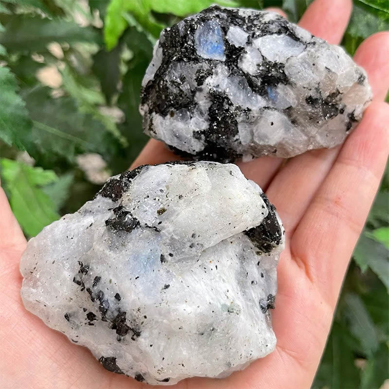 Olivenorma Raw Moonstone Gemstone Decoration Natural Stone - image 1