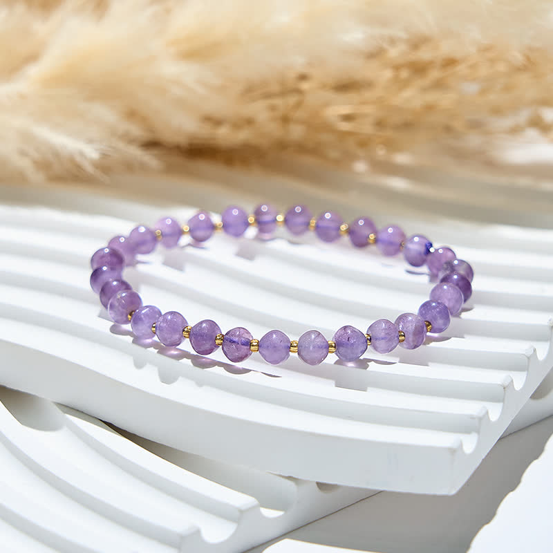 Olivenorma Natural Amethyst Beads Women Bracelet - image 3
