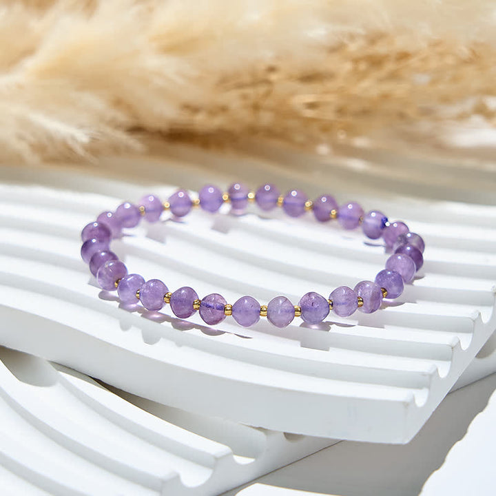 Olivenorma Natural Amethyst Beads Women Bracelet - image 3