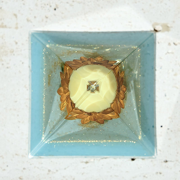 Olivenorma Yellow Jade Lotus Energy Tower Orgone Pyramid - image 3