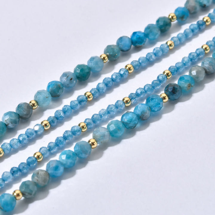 Olivenorma Boho Faceted Gemstone Crystal Choker Necklace - image 7