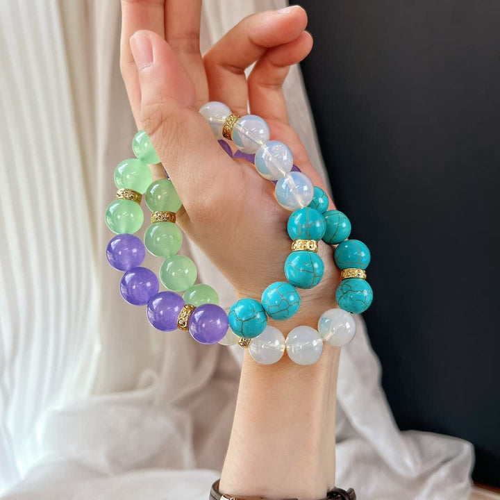 Olivenorma 12cm Natural Stone Beads Bracelet - image 3