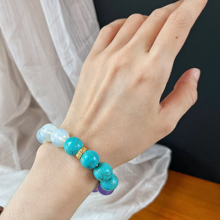 Olivenorma 12cm Natural Stone Beads Bracelet - image 2