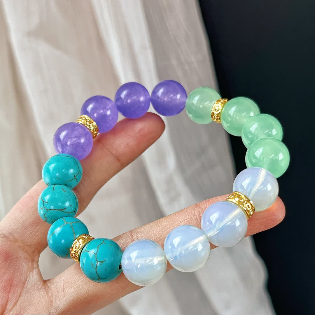 Olivenorma 12cm Natural Stone Beads Bracelet - image 5