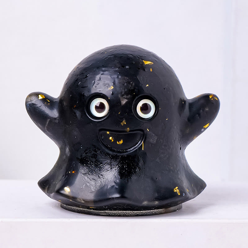 Olivenorma Ghost Natural Gem Ornament Genuine Stone Decoration - Obsidian - image 11