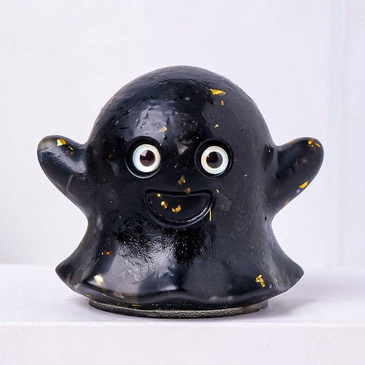 Olivenorma Ghost Natural Gem Ornament Genuine Stone Decoration - Obsidian - image 11