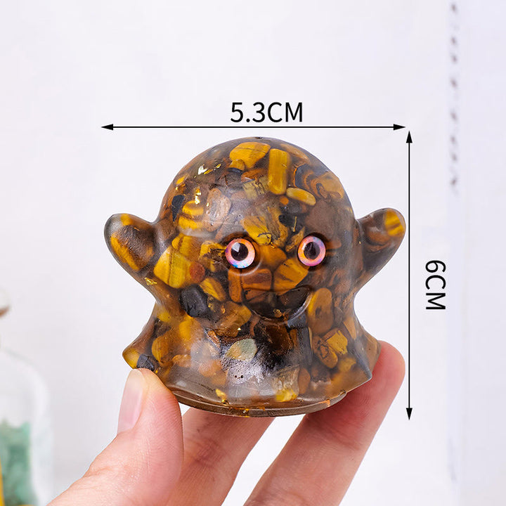 Olivenorma Ghost Natural Gem Ornament Genuine Stone Decoration - image 2