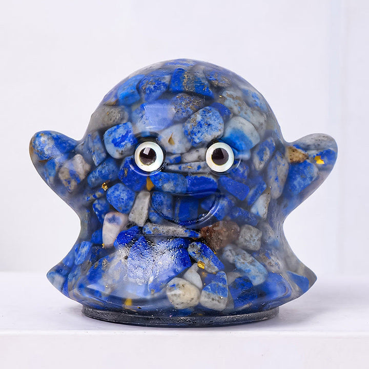 Olivenorma Ghost Natural Gem Ornament Genuine Stone Decoration - Lapis Lazuli - image 20