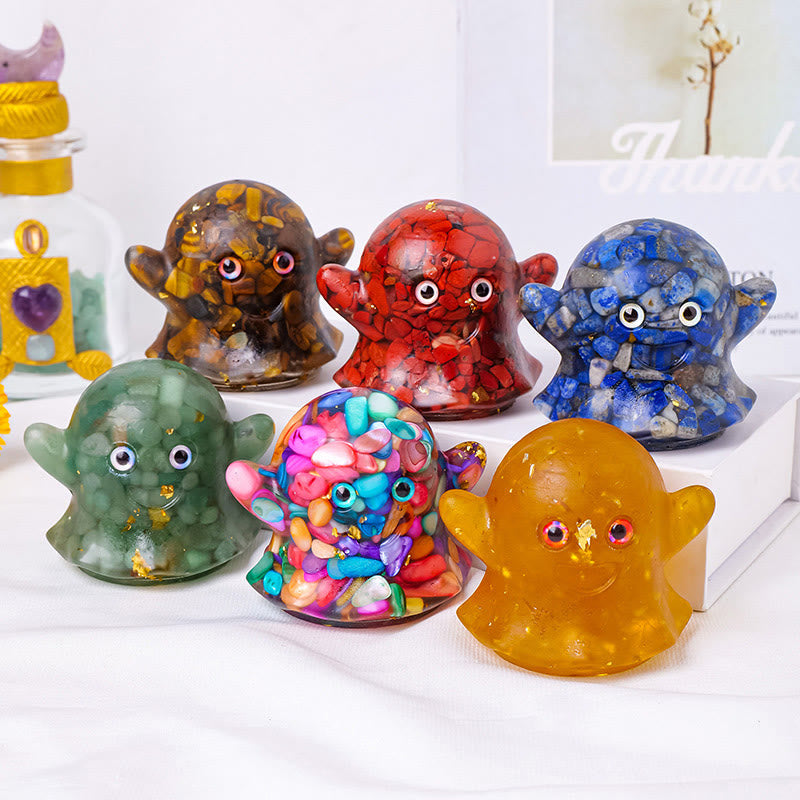 Olivenorma Ghost Natural Gem Ornament Genuine Stone Decoration - image 0