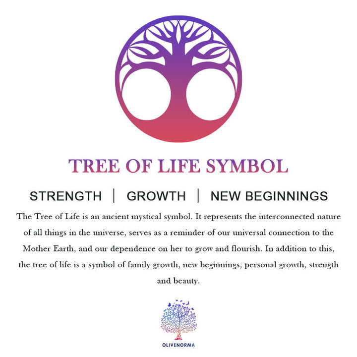 Olivenorma Chakra Tree of Life Braided Beads Dream Catcher - image 10