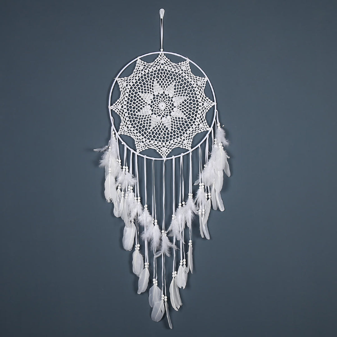 Olivenorma Handwoven Bohemian Home Decor Large Dream Catcher - Pattern #6 - image 5