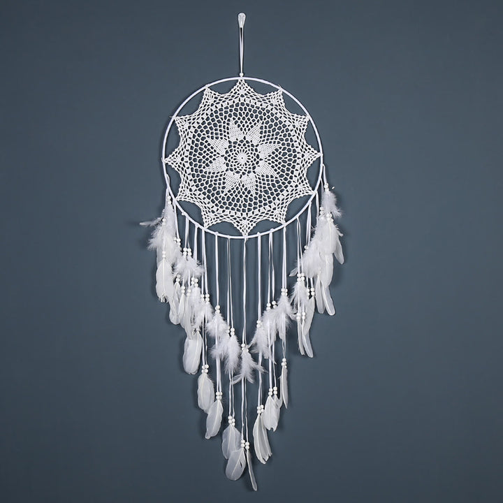 Olivenorma Handwoven Bohemian Home Decor Large Dream Catcher - Pattern #6 - image 5