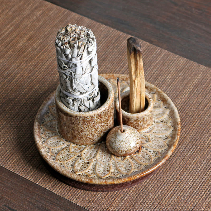 Olivenorma Palo Santo Sticker Holder Tray Incense Holder - image 19