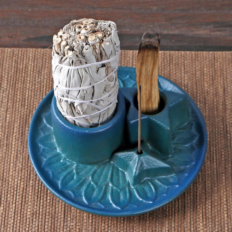 Olivenorma 3-IN-1 Star Ceramic Sage Incense Stick Holder - image 11