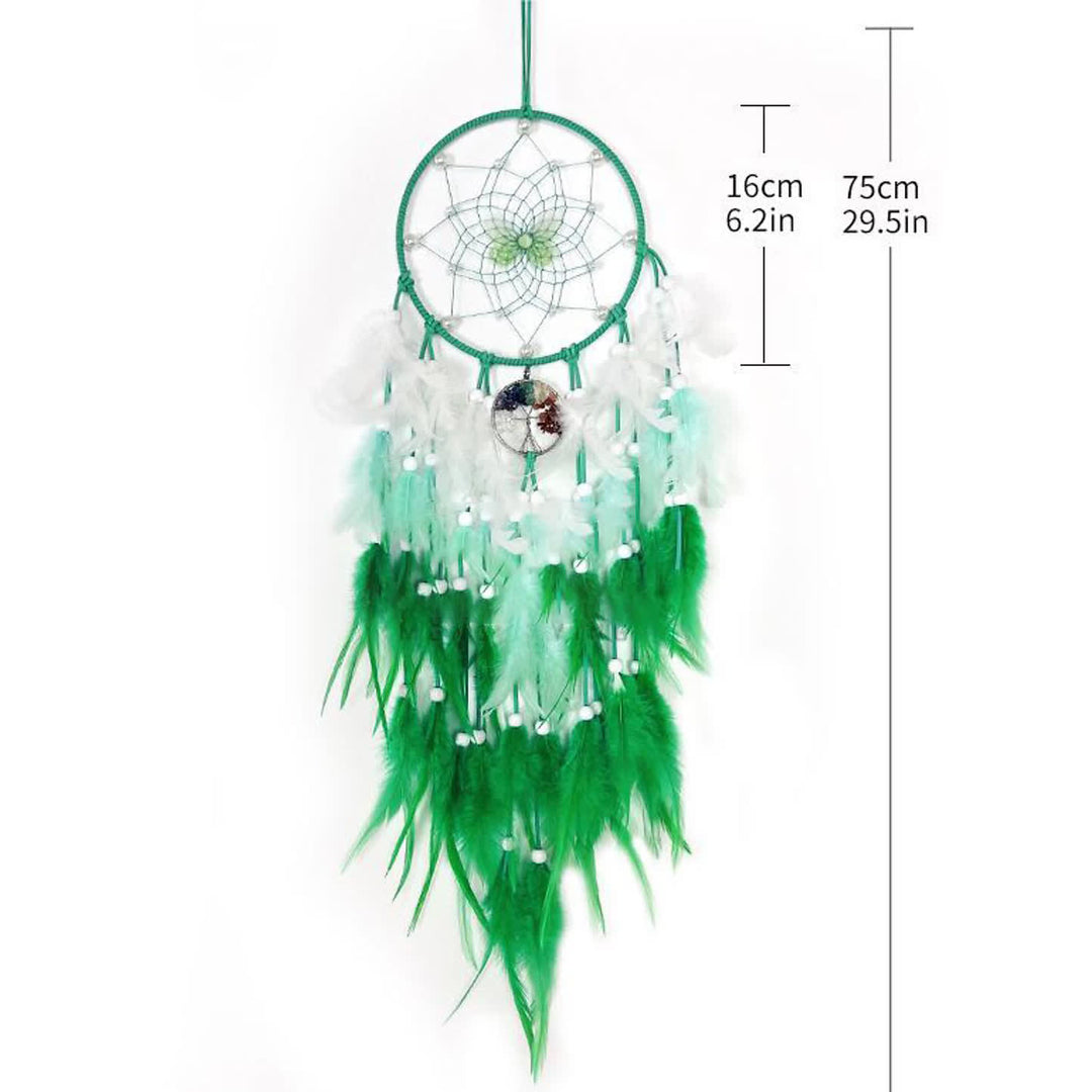 Olivenorma Chakra Tree of Life Butterfly Pendant Dream Catcher - image 8