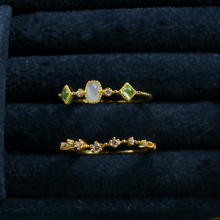 Olivenorma Sterling Silver Simulated Diamond Simple Fine Ring - image 4