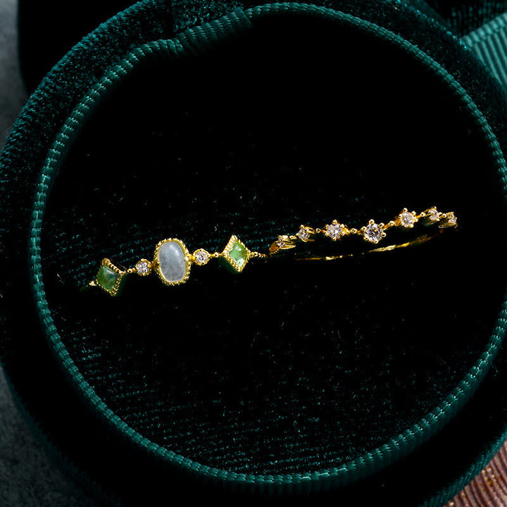 Olivenorma Sterling Silver Simulated Diamond Simple Fine Ring - image 0