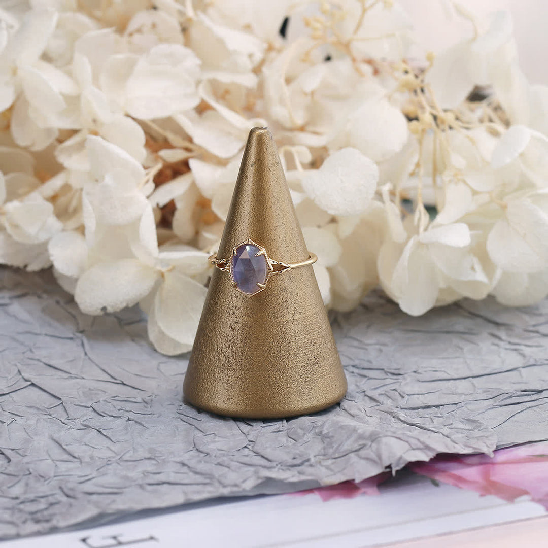 Olivenorma 2pcs Natural Moonstone Ring Set - image 7