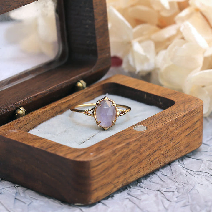 Olivenorma 2pcs Natural Moonstone Ring Set - image 12