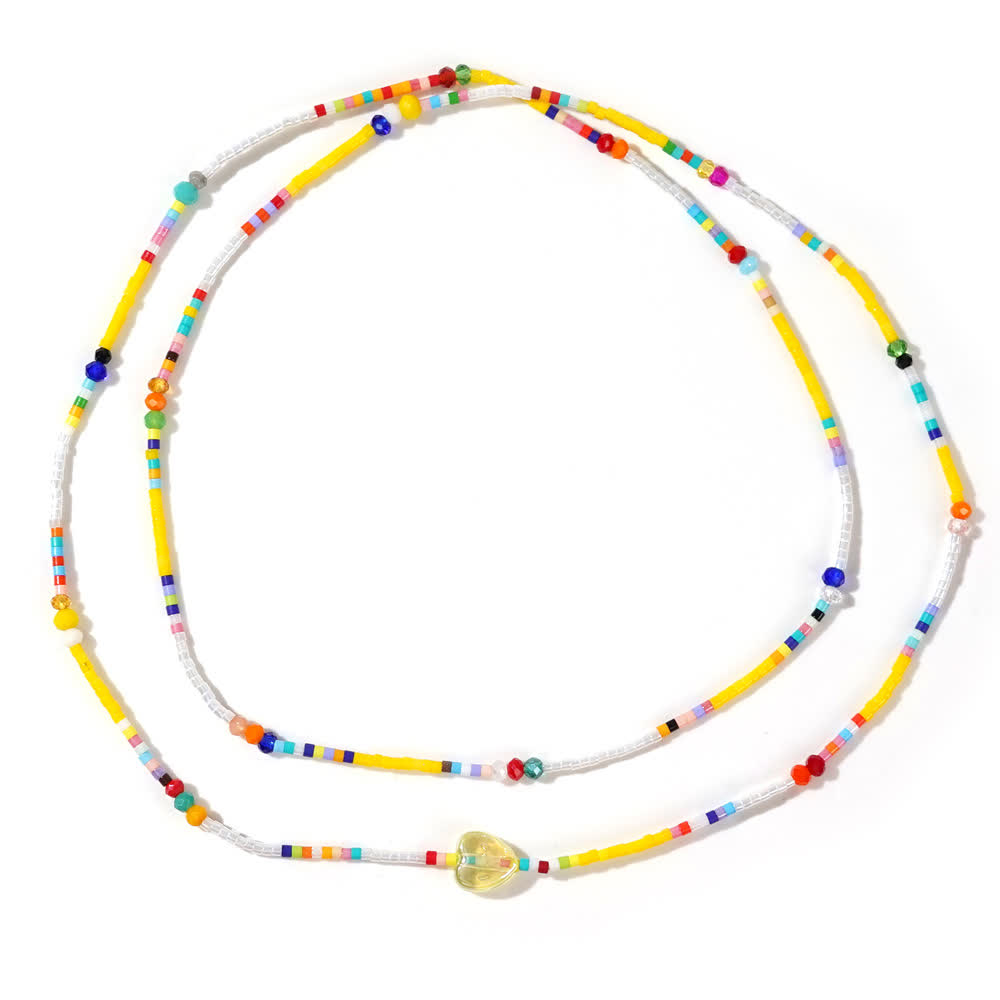 Olivenorma Colored Rice Beads Beads Multi-layer Bracelet - image 7