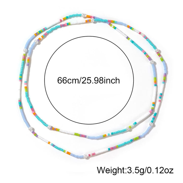 Olivenorma Colored Rice Beads Beads Multi-layer Bracelet - image 12