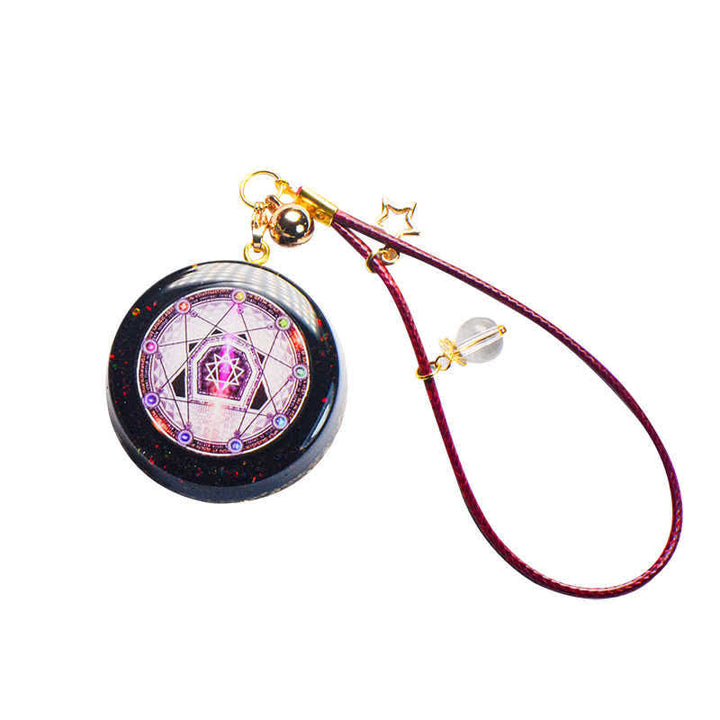 Olivenorma Garnet Ruby Quartz Energy Orgone Necklace - image 7