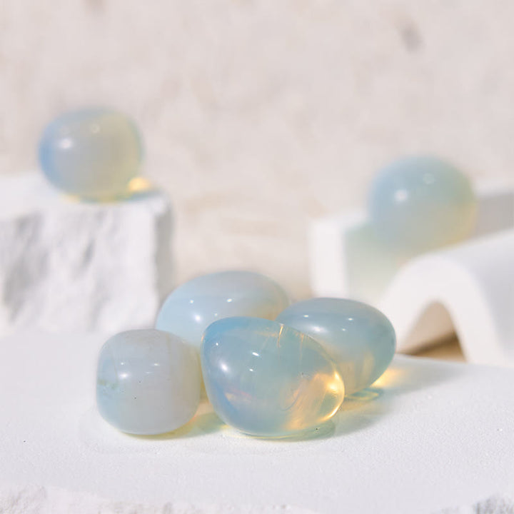 Olivenorma Polished Opal Gem Tumbled Stone Set - image 4