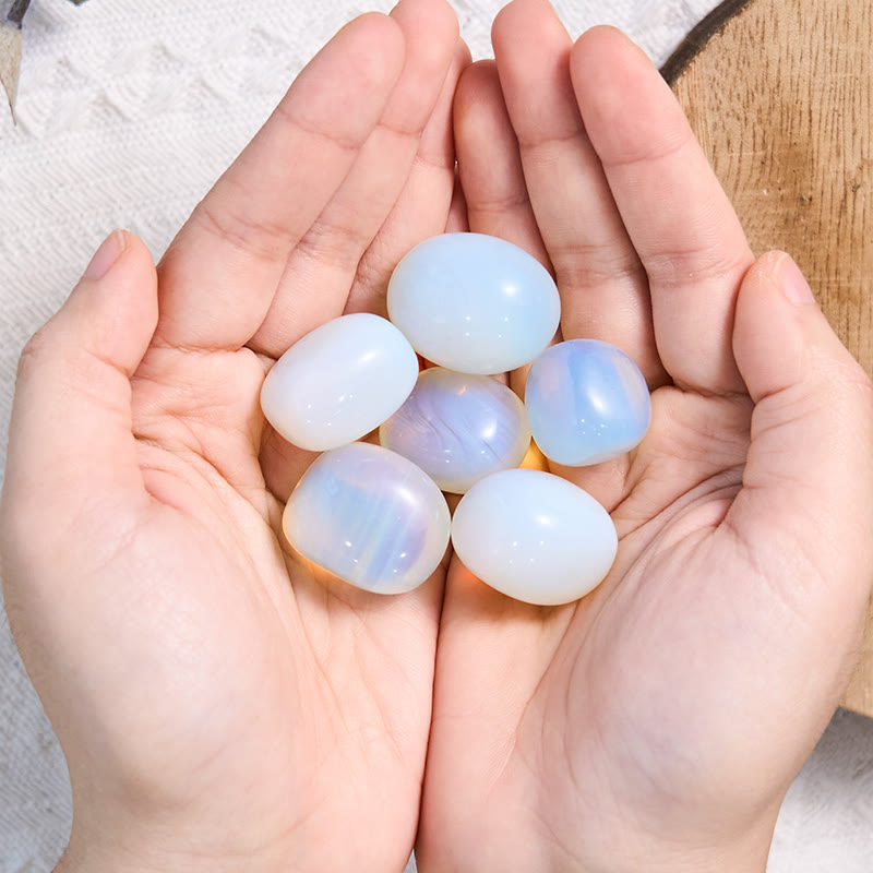 Olivenorma Polished Opal Gem Tumbled Stone Set - image 1