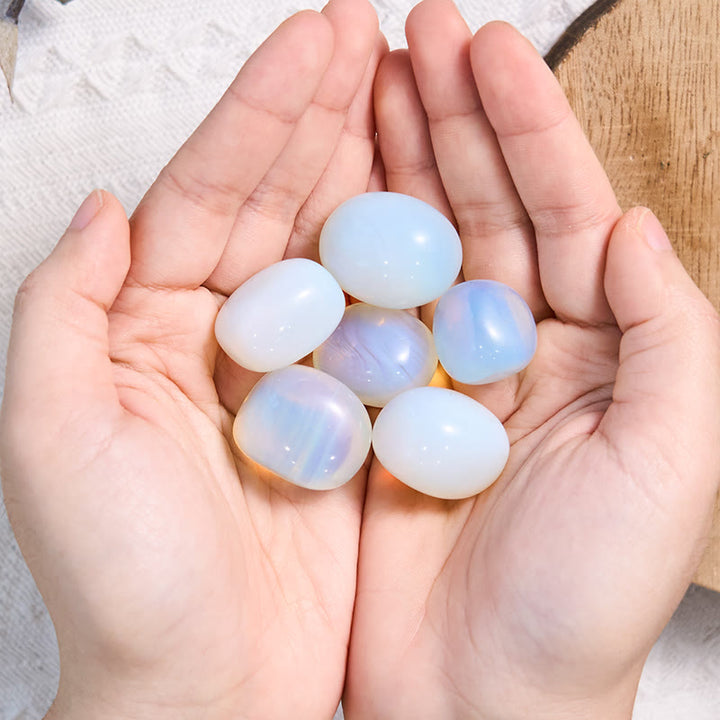 Olivenorma Polished Opal Gem Tumbled Stone Set - image 1