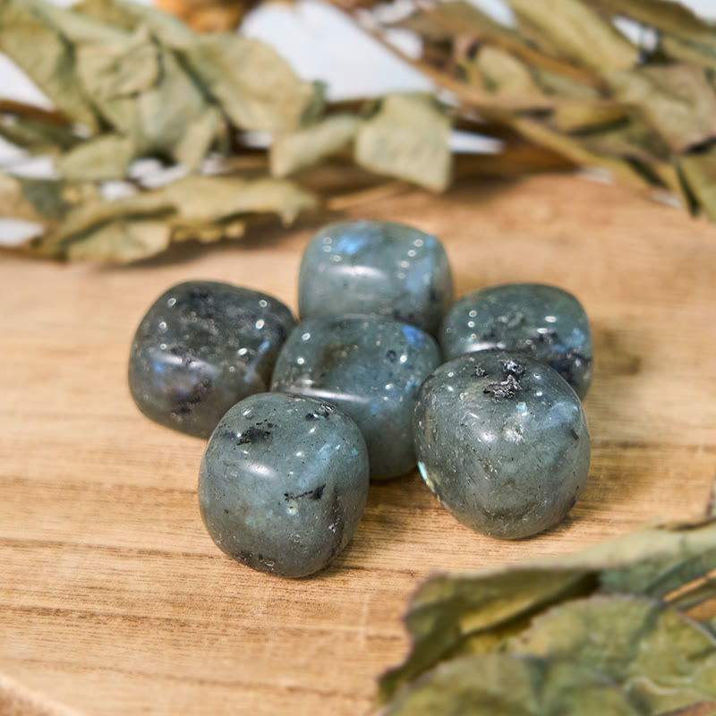 Olivenorma Natural Polished Labradorite Tumbled Stone - 2-3cm 100g - image 0